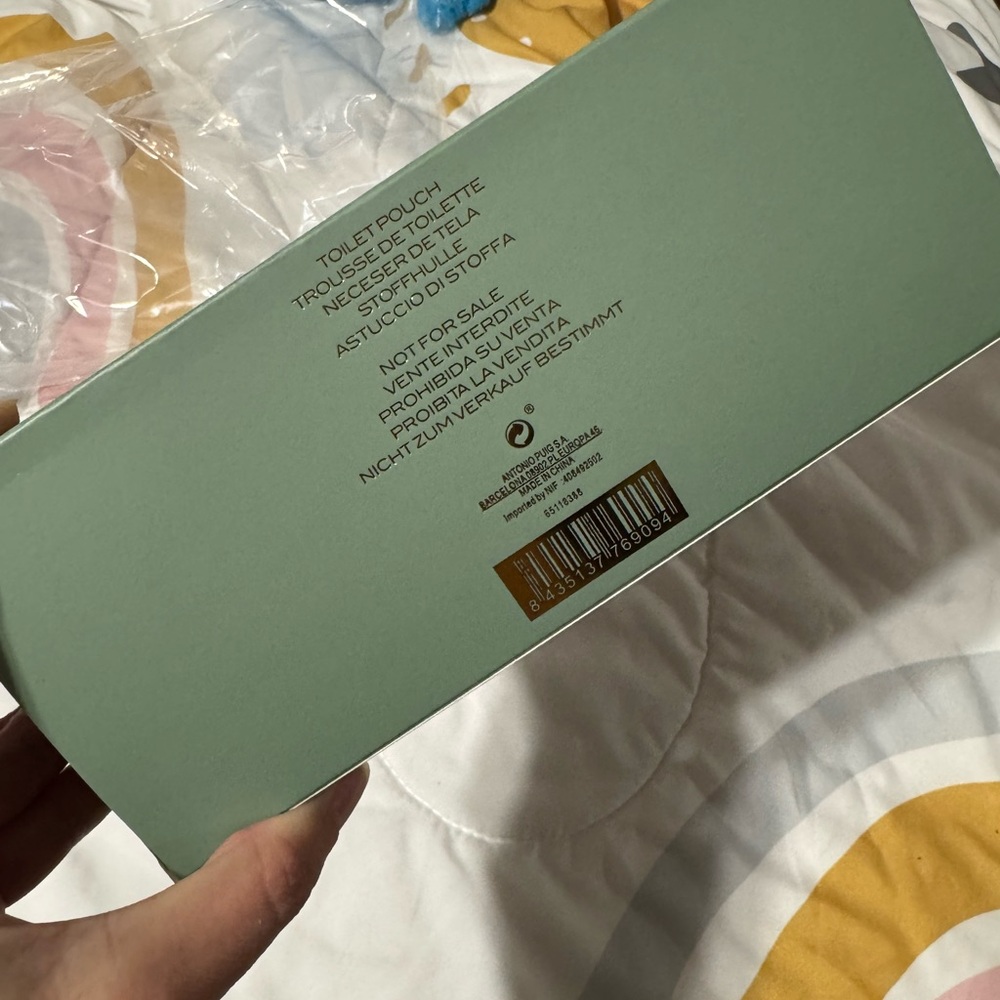 Prada Green Toilet Pouch NWB - Picture 3 of 7